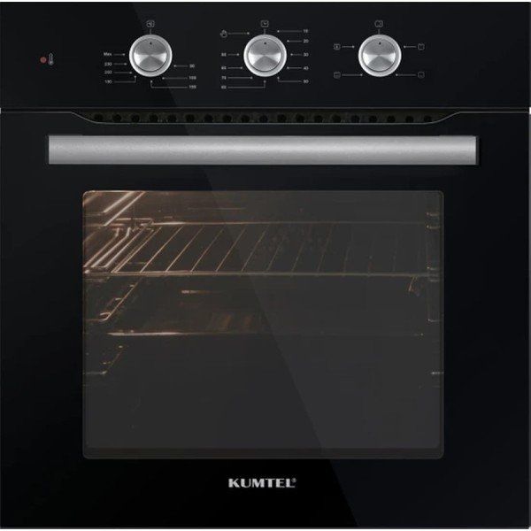 Kumtel B66 - SF2 4 Program Turbo Fanlı Siyah Ankastre Fırın