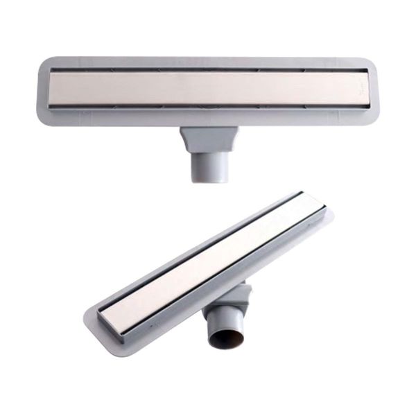 Sukar BanyoLine Sukar Line 4s Plain 60 cm Izgaralı Krom Duş Kanalı