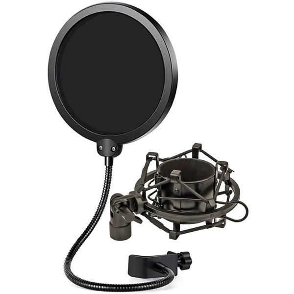 Lastvoice PS-01SHX Stüdyo Çift Katman Pop Filtre + Shock Mount