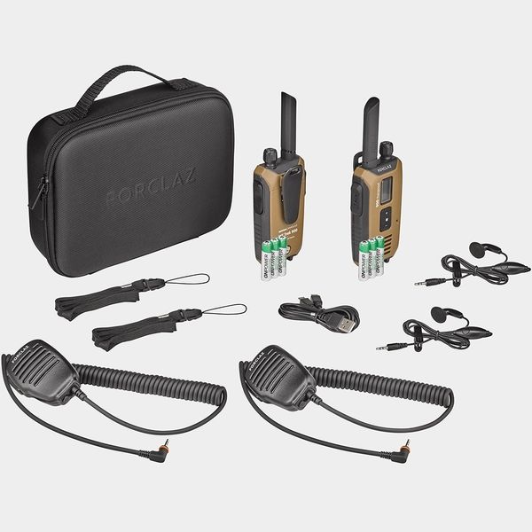 Decathlon Walkie Talkie 10 km Wt900 Wp Forclaz Usb İle Şarj Edilebilen Telsiz