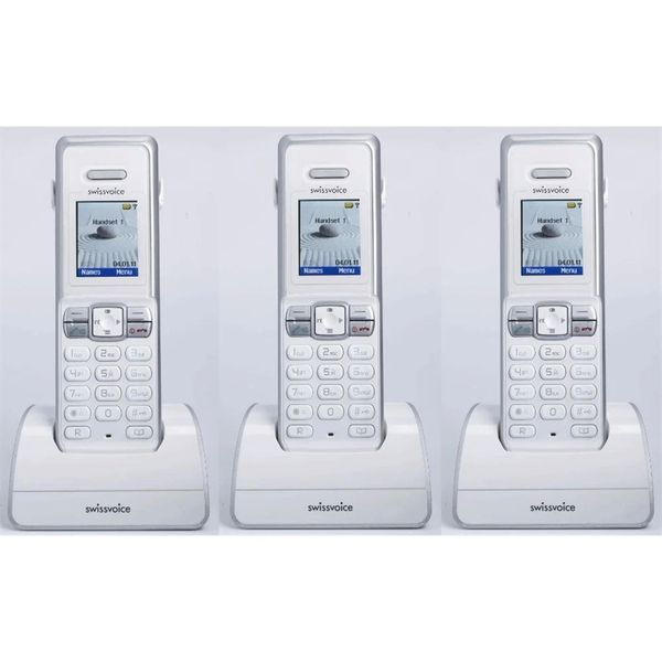 Swissvoice IH250 Trio Renkli Ekran Handsfree Telsiz Telefon