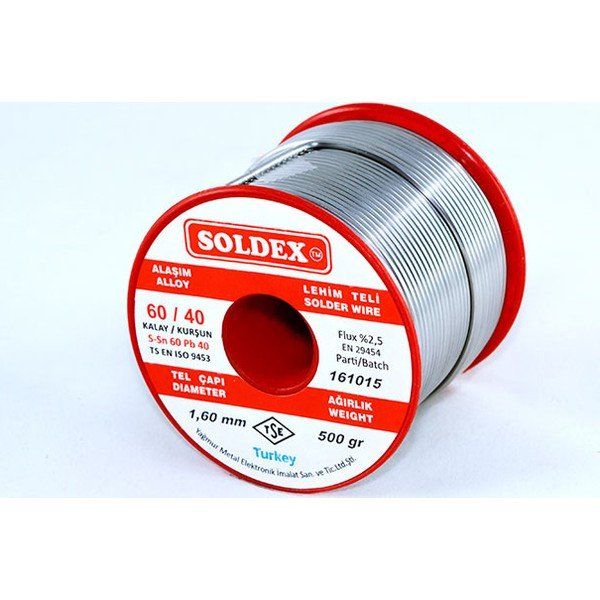 Soldex 60-40 500 gr 0.5 mm Lehim Teli