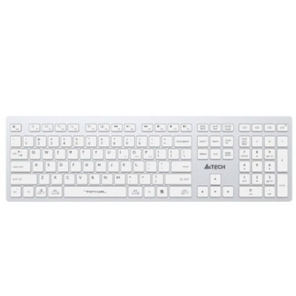 A4Tech A4-Tech FBX50C Beyaz Multimedya Kablosuz Q Klavye