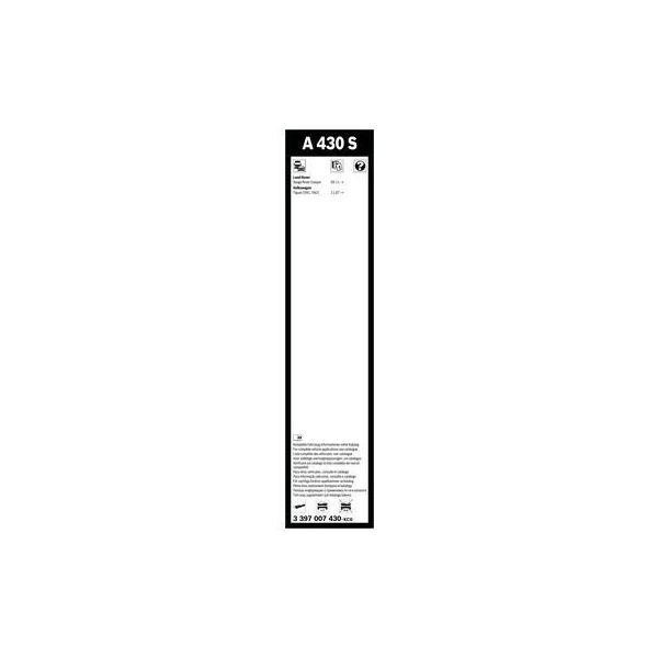 Bosch Aerotwin 600 530 mm Silecek Seti