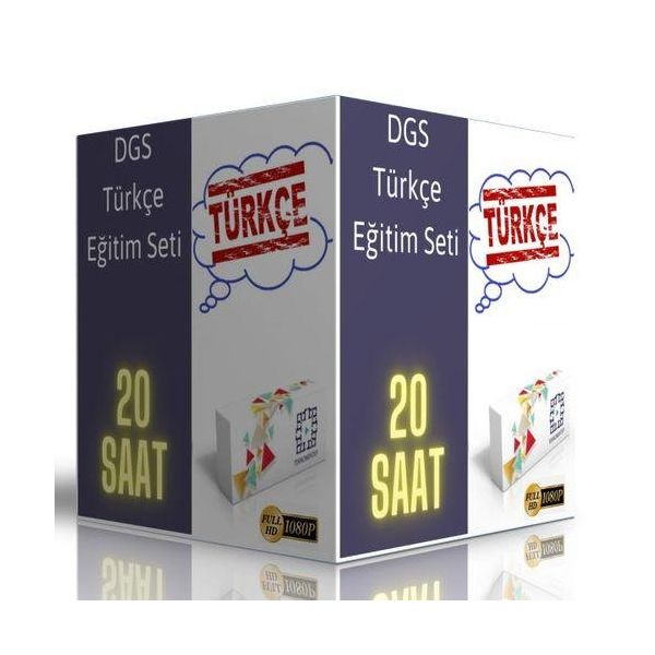 DGS Türkçe Görüntülü Eğitim Seti Enine Boyuna Eğitim