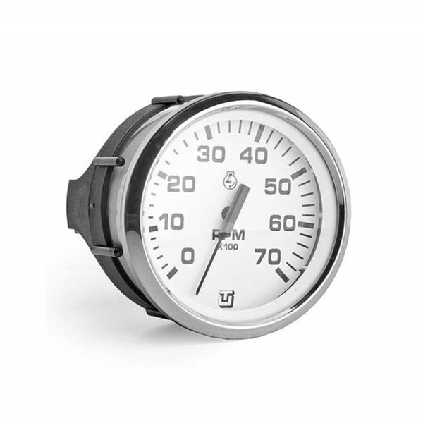 Ultraflex Uflex F08 0-7000 RPM Beyaz Devir Göstergesi
