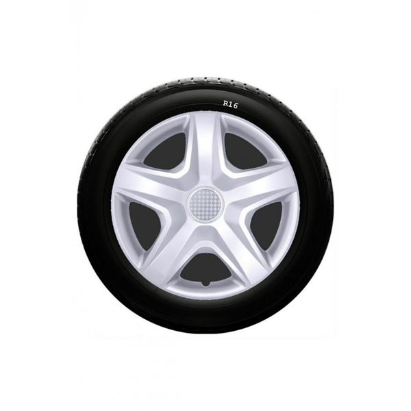 Peugeot SKS-SJS 418 16 İnç 4 Adet Kırılmaz Jant Kapağı