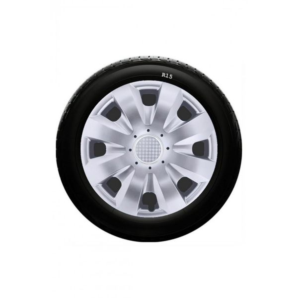 Alfa Romeo SKS-SJS 321 15 İnç 4 Adet Kırılmaz Jant Kapağı