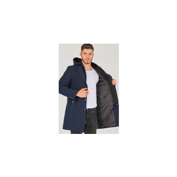 Dewberry PLT8406 Antrasit Erkek Palto