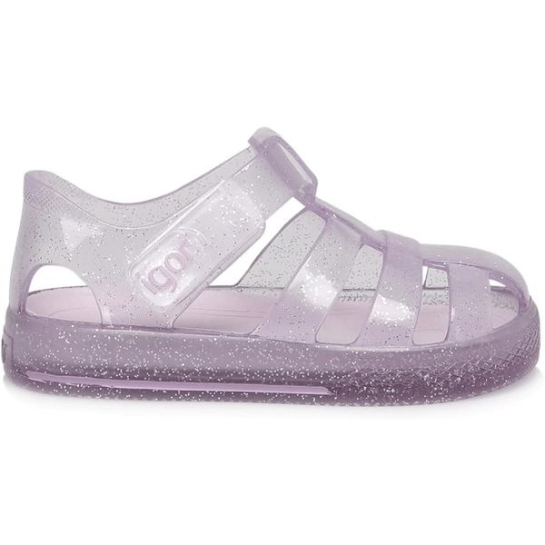 İgor S10265 Star Glıtter Lila Kız Çocuk Sandalet