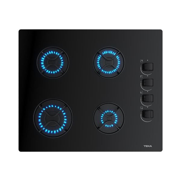 Teka GBE 64002 KBC BK E4 Siyah 60 cm Ankastre Cam Ocak