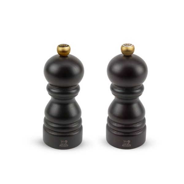 Peugeot Paris Siyah 12 cm Kutulu Tuz Karabiber 2'li Set