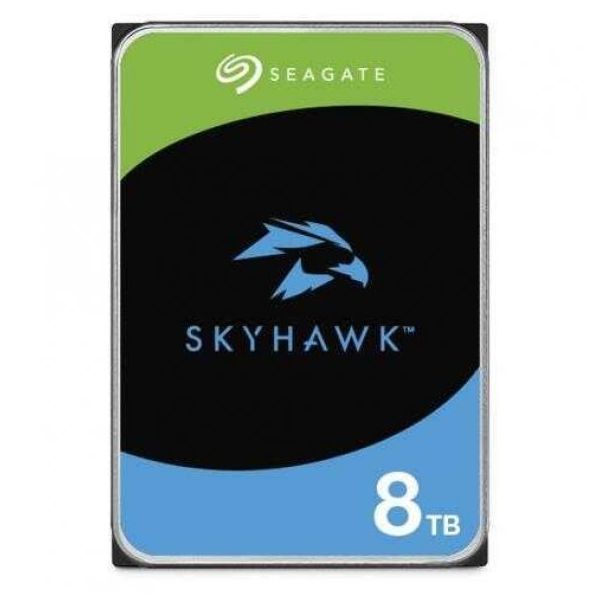 Seagate ST8000VX010 Skyhawk 8 TB 5400RPM 256 MB 3.5 inç RV 7/24 Güvenlik Diski