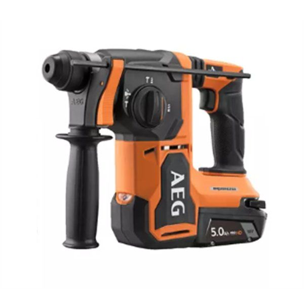 AEG BBH 18BL2-502C 2x5 Ah Akülü Kömürsüz Kırıcı Delici Maktap