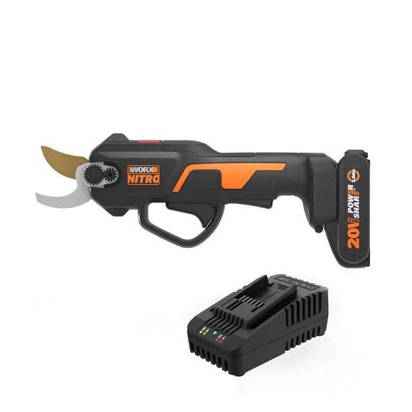Worx WG330E 20 V 2.0 A Li-Ion Tek Akülü Profesyonel Kömürsüz Dal Budama Makası