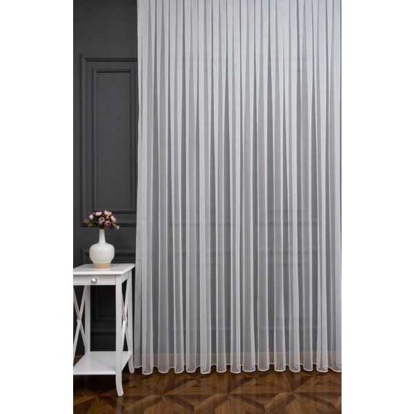 Evdepo Home 1-2 Seyrek Pile Tek Kanat Ekru 220x240 cm Tül Perde