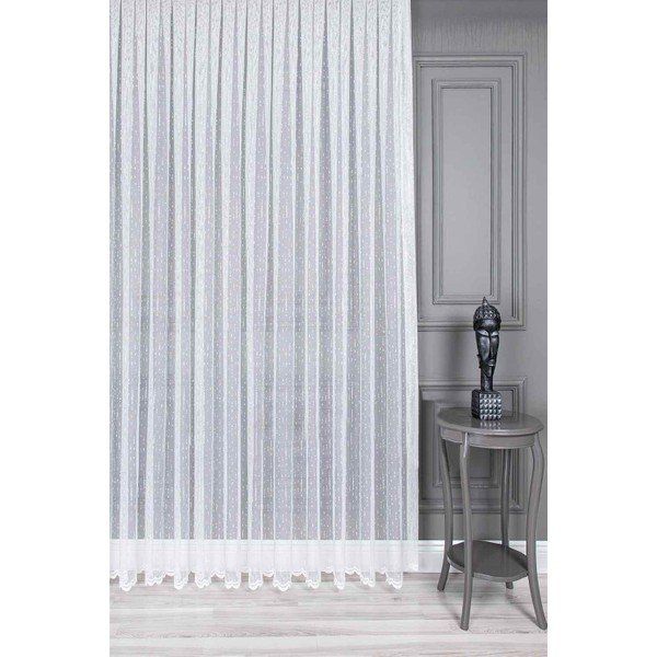 Evdepo Home 1-2 Seyrek Pile Tek Kanat Ekru 330x270 cm Tül Perde