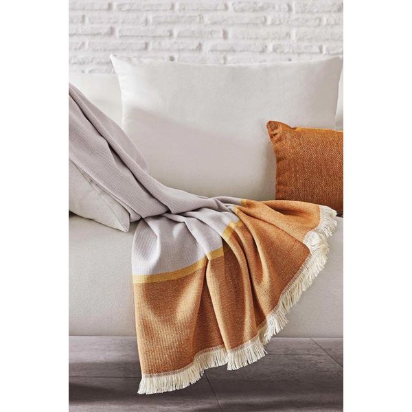 Yataş Bedding Espen Gri Koltuk Şalı