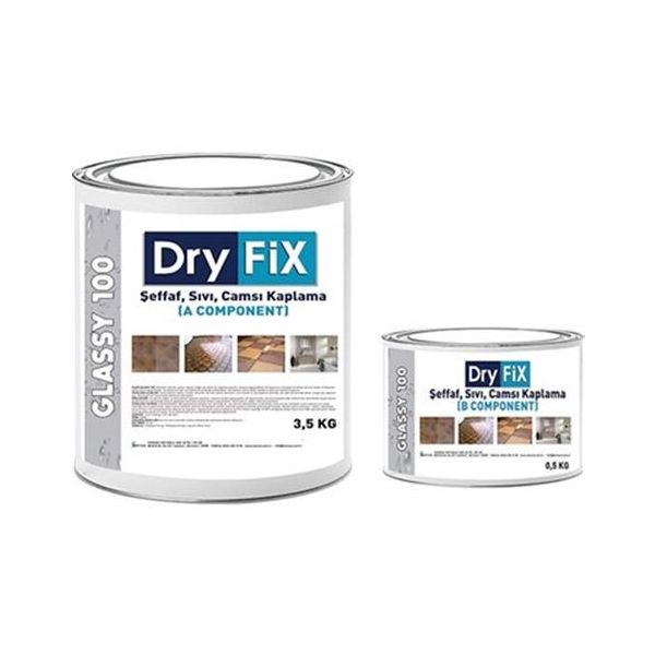 Dryfix 4 kg Glassy 100 Sıvı Cam Su Yalıtımı Kaplama