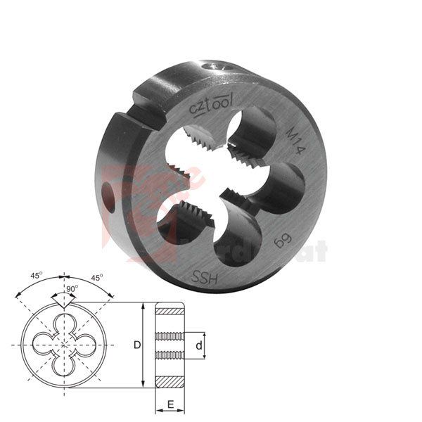 Cztool M14x1.5 DIN 223 HSS Sol Pafta