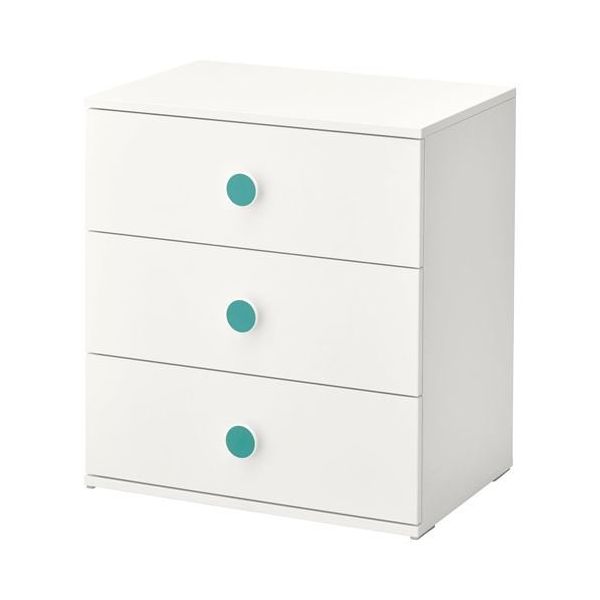 IKEA Godishus Beyaz 60x64 cm Çocuk Şifonyeri