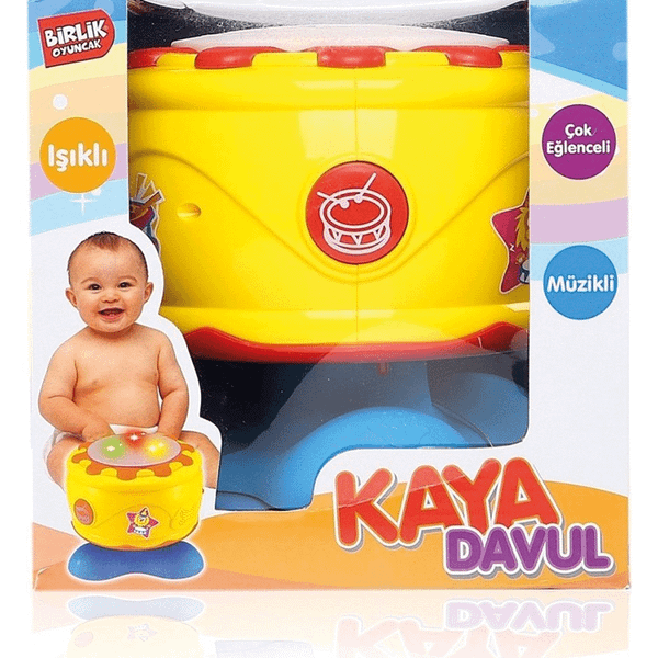 Birlik Toys URT009-01 Müzikli ve Işıklı Kaya Davul