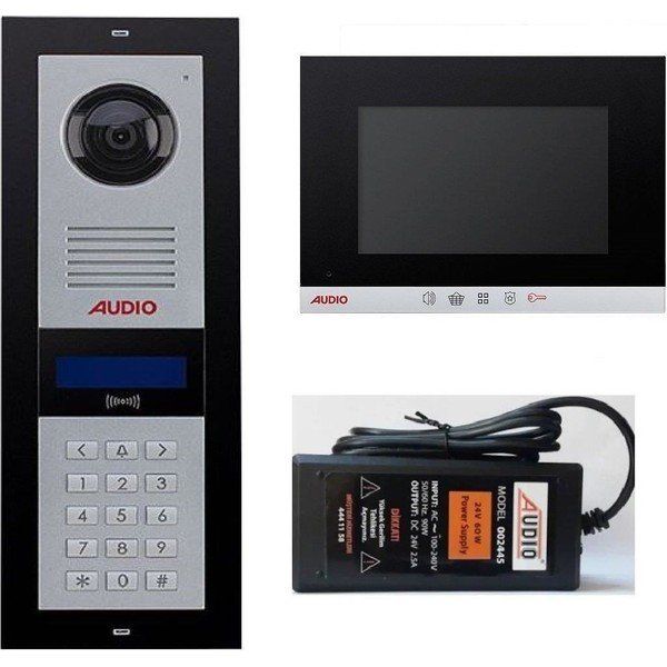 Audio Audıo 3002 4.3 10 Daire Görüntülü Şifreli Diafon Sistemi