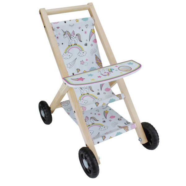 Okutan Hobi ÇG71 Ahşap Bebek Arabası
