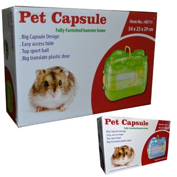 QH Pet Cage 34x23x29 cm Hamster Kafesi