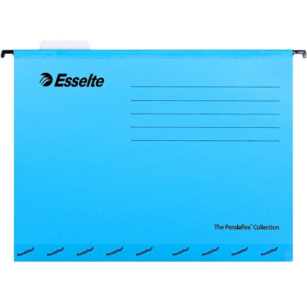 Esselte Pendaflex 25'li Kutu Mavi Askılı Dosya