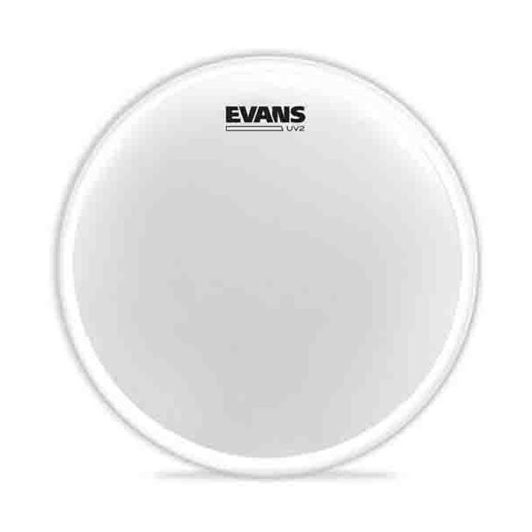 Evans B12UV2 Deri 12 Uv2 Kumlu Beyaz Çift Kat Tom ve Trampet