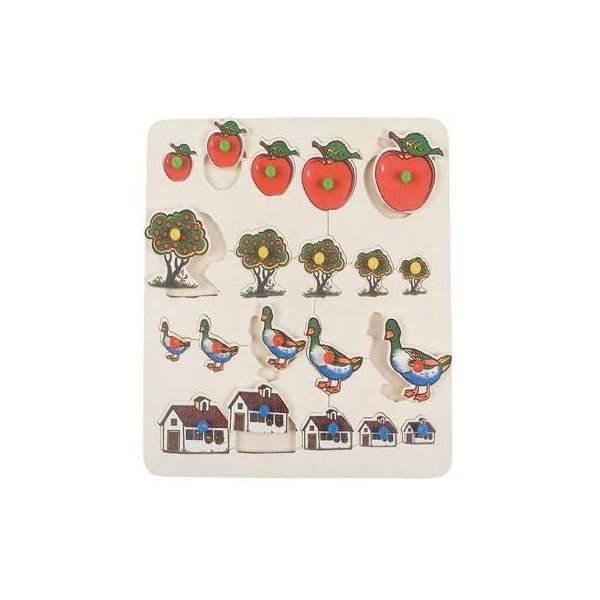 Edutoys Kulplu Büyükten Küçüğe Sıralama Oyunu