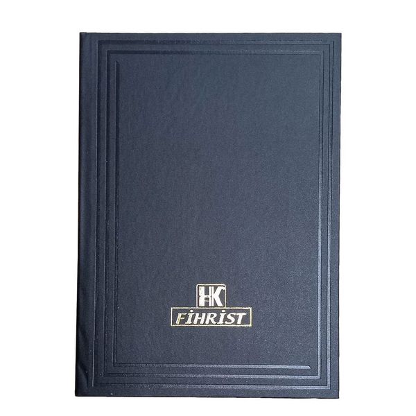 Ulaş Fihrist 20x28 cm 30 Sayfa 16 Basamak Hesap Defteri