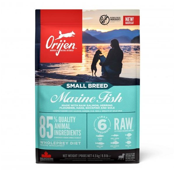 Orijen Small Breed Marine Fish Deniz Balıklı Küçük Irk 4.5 kg Yetişkin Köpek Maması