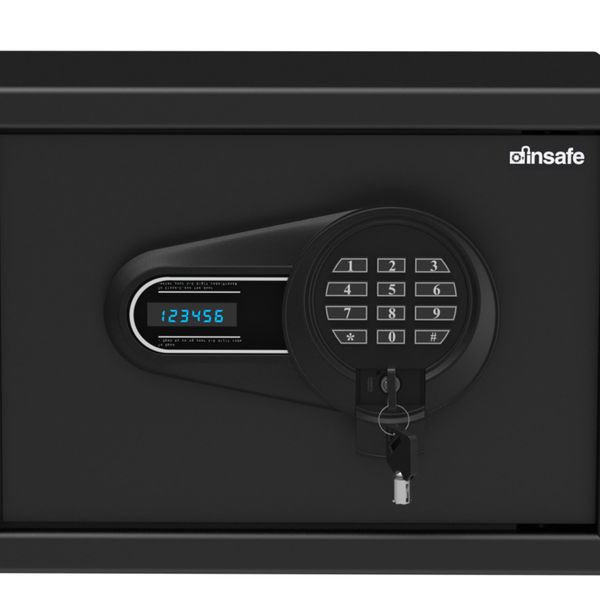 Insafe İnsafe ISHOLC25 Lcd Ekranlı Orta Boy Çelik Para Kasası