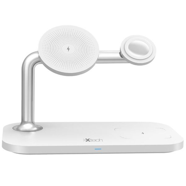 İxtech IX-HC3 3'lü 15W Manyetik Kablosuz Şarj Standı