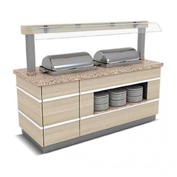 Empero GLT.SSC-N.01 1 Chafing Dish Nefeslikli Galata Sıcak Servis Ünitesi