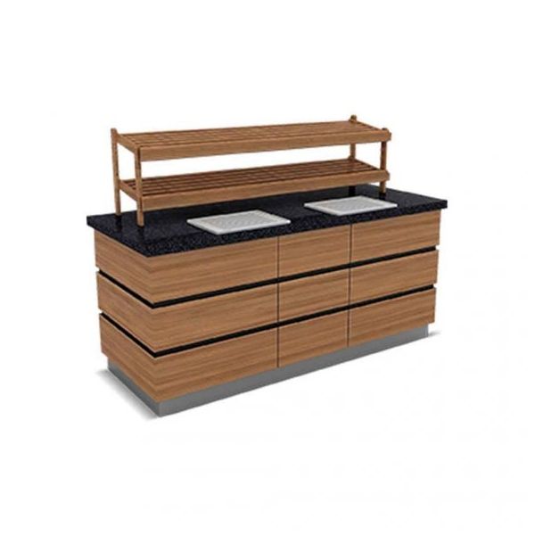 Empero KPD.ESU.07 220x90x90 cm Kapadokya Ekmek Servis Ünitesi