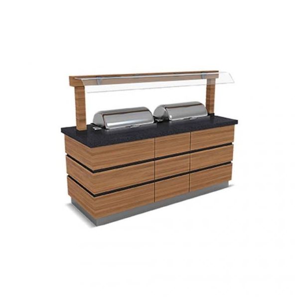 Empero KPD.SSC.02 Reşolu 2 Chafing Dish Kapadokya Sıcak Servis Ünitesi