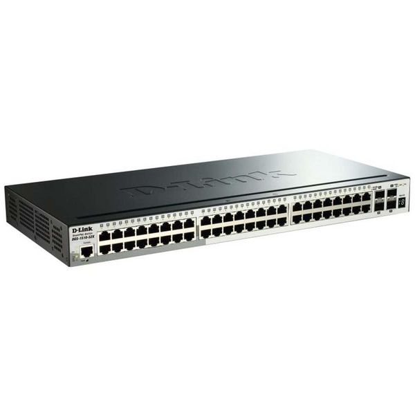 D-Link D-LINK DGS-1510-52X STACKABLE SMARTPRO SWITCH 48P 10/100/1000BASE-T 4PX10G SFP+