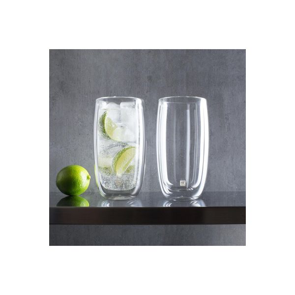 Zwilling Sorrento Çift Camlı 2'li 474 ml Soğuk İçecek Bardağı Seti