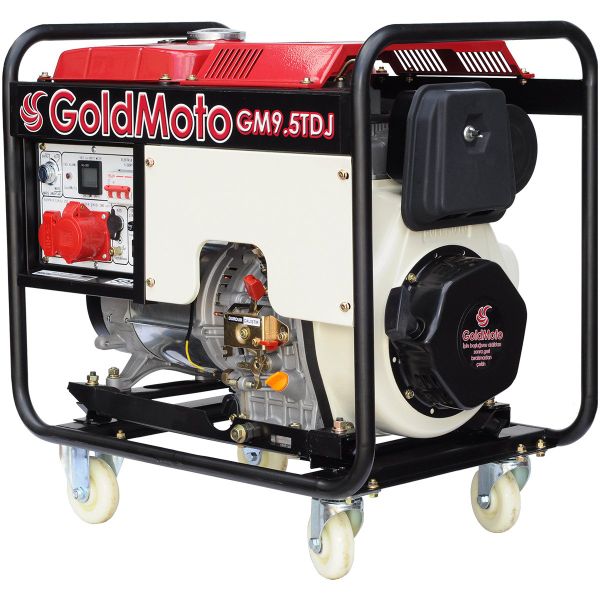 GoldMoto GM9.5TDJ 8.7 KVA Trifaze Marşlı Dizel Jeneratör