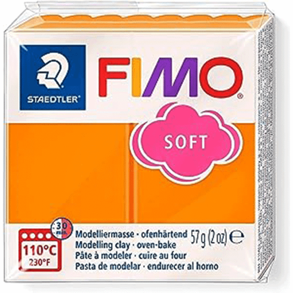 Fimo 802042 Mandalina 57 GR Soft Modelleme Kili
