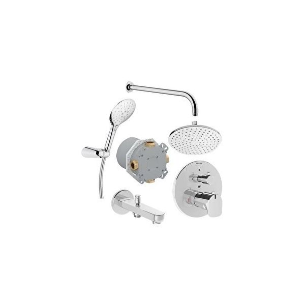 Artema A49279 Root Round Krom Ankastre Duş Seti