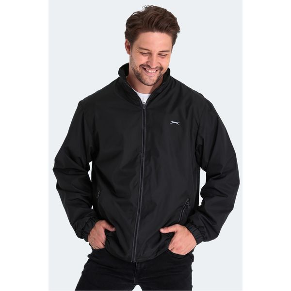 Slazenger Raren Siyah Erkek Yağmurluk