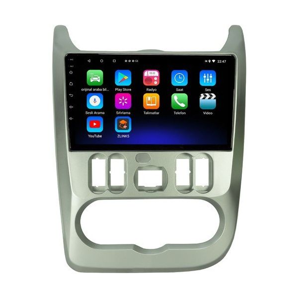 Myway Dacia Duster Android 12 Kablosuz Carplay Navigasyon Multimedya Ekran