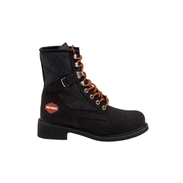 Harley Davidson New Worker 025M100031-B14-27 Siyah Nubuk Erkek Bot