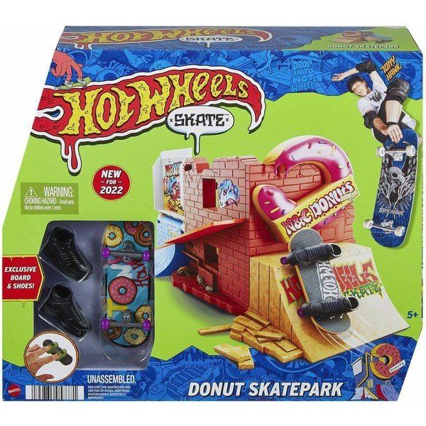 Hot Wheels HGT91 Skate Parmak Kaykay Macerasına Başlangıç Seti