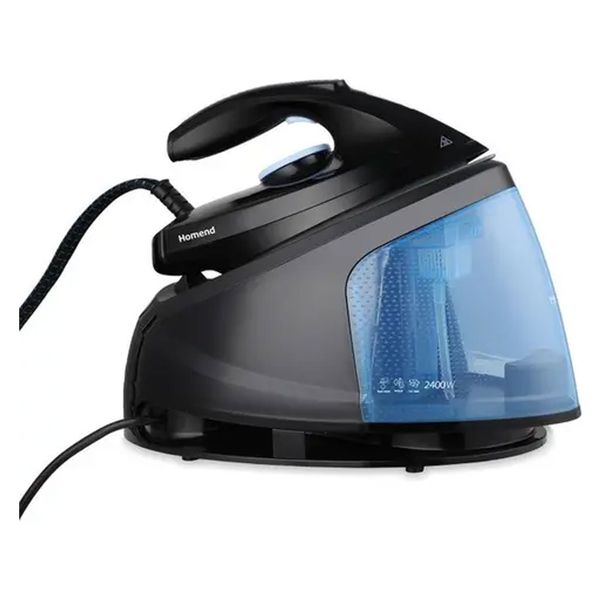 Homend Steamwork 1169H 2400 W Siyah Mavi Buhar Kazanlı Ütü