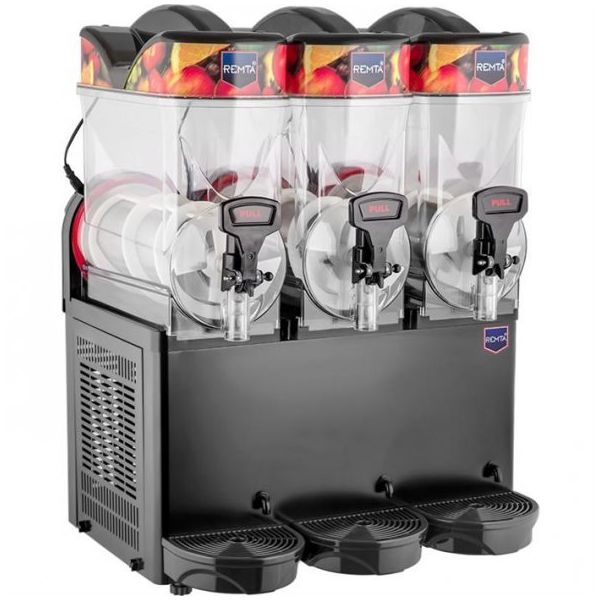 Remta Üçlü 12 12 12 Lt Slush Soğutucu Buzlaş Karlamaç Makinesi